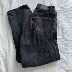 Levi’s Balloon Leg Black Jeans Size 25